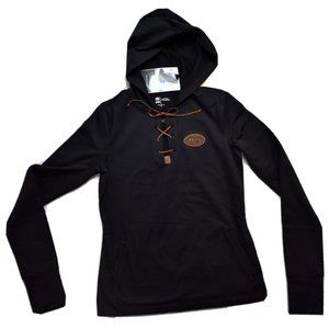 All-Sport Couture NFL Womens New York Jets Game-On Black Hoodie